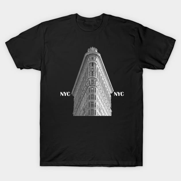 The Flatiron Building, New York City T-Shirt by SLGA Designs